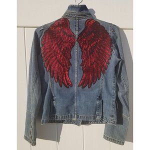 GAP Women Jacket Handmade Decorated M